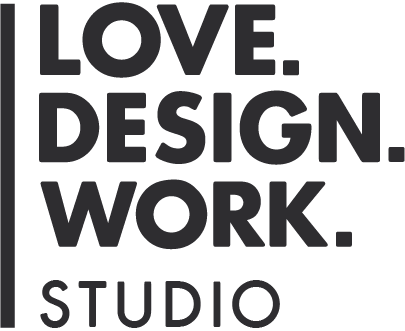 Logo von LOVE.DESIGN.WORK. STUDIO